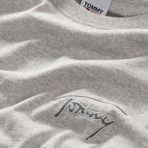 Tommy Jeans Classic Signature T-shirt Grijs