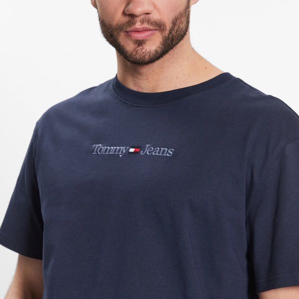 Tommy Jeans Classic Small Text T-shirt Navy