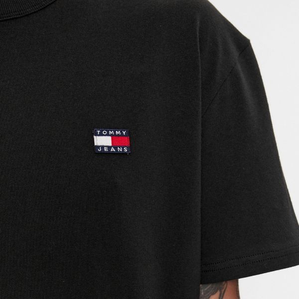 Tommy Jeans Classic Tommy Badge T-shirt Zwart