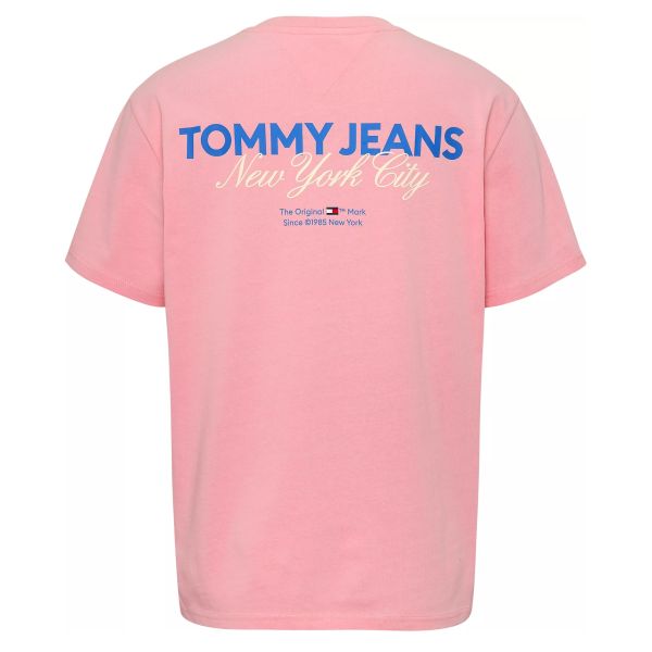 Tommy Jeans Color Pop T-shirt Roze