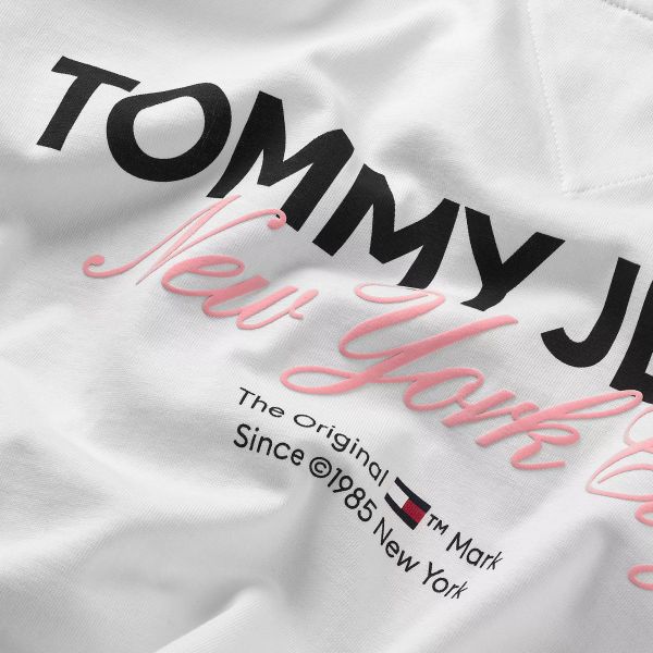Tommy Jeans Color Pop T-shirt Wit