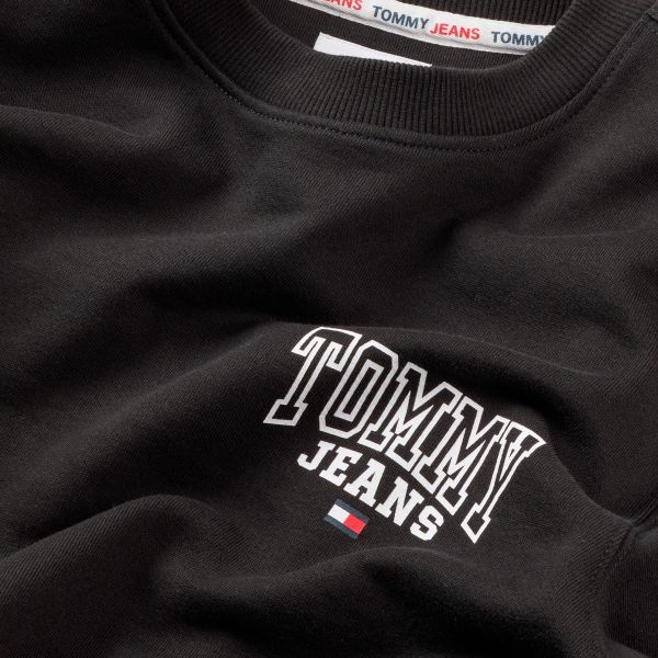 Tommy Jeans Entry Graphic Sweater Zwart