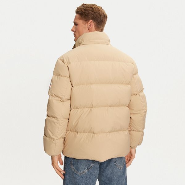 Tommy Jeans Essential Down Puffer Beige