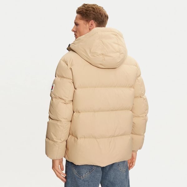Tommy Jeans Essential Down Puffer Beige