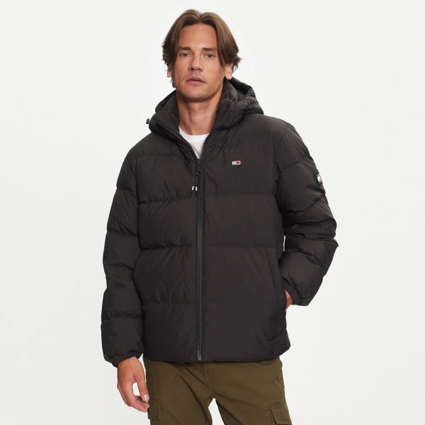 Tommy Jeans Essential Down Puffer Zwart
