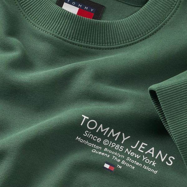 Tommy Jeans Essential Graphic Sweater Groen