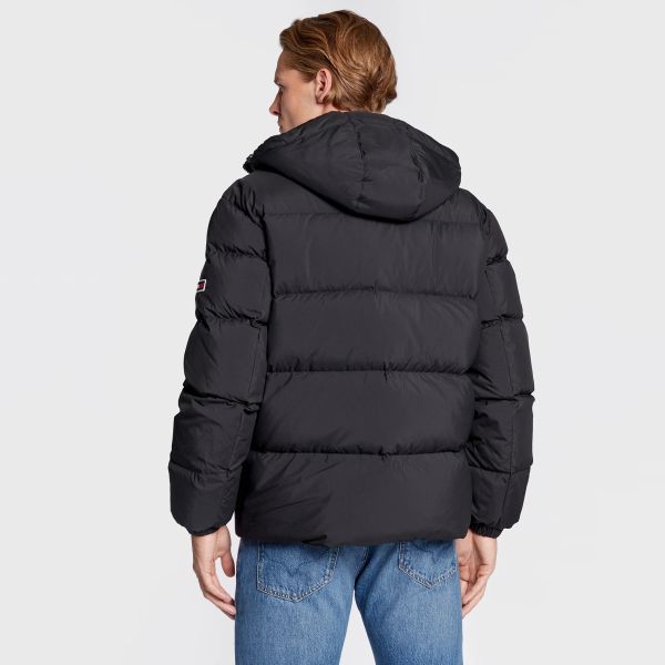 Tommy Jeans Essential Jas Zwart