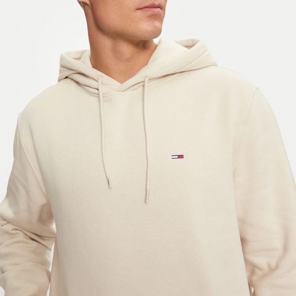 Tommy Jeans Flag Hoodie Off White