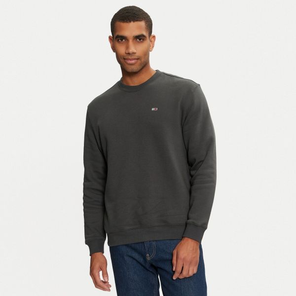 Tommy Jeans Flag Sweater Antraciet