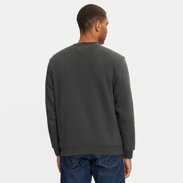 Tommy Jeans Flag Sweater Antraciet