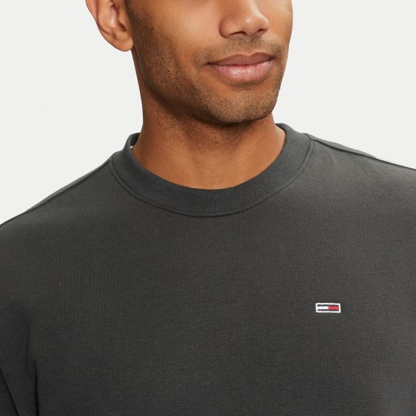 Tommy Jeans Flag Sweater Antraciet