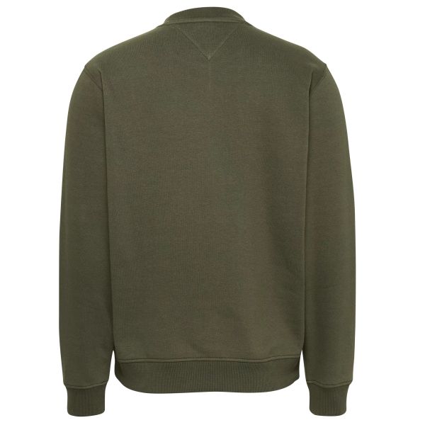 Tommy Jeans Flag Sweater Donker Groen