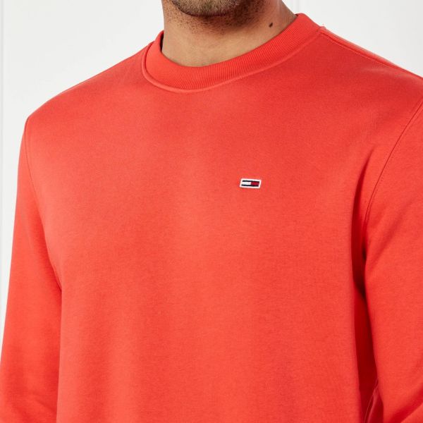 Tommy Jeans Flag Sweater Oranje