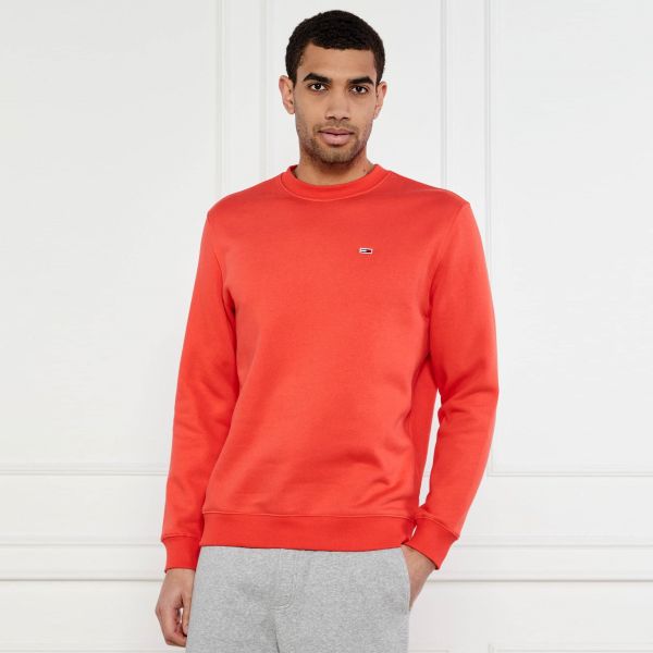 Tommy Jeans Flag Sweater Oranje