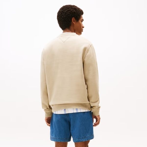 Tommy Jeans Flag Sweater Beige