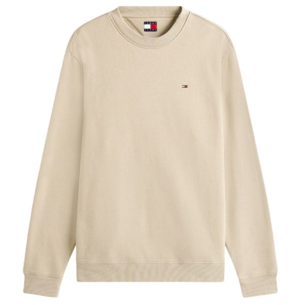 Tommy Jeans Flag Sweater Beige