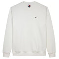 Tommy Jeans Flag Sweater Wit