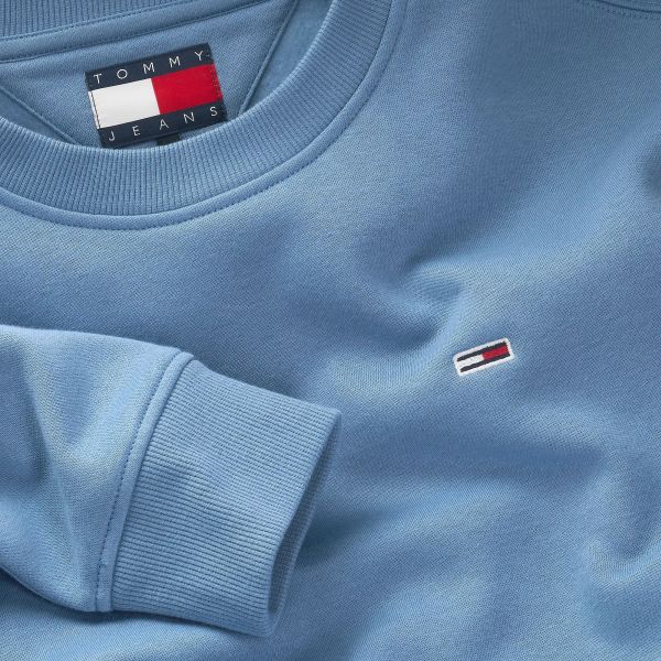 Tommy Jeans Flag Sweater Blauw