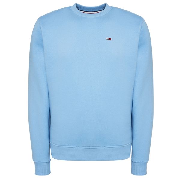 Tommy Jeans Flag Sweater Licht Blauw