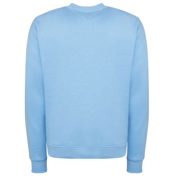 Tommy Jeans Flag Sweater Licht Blauw