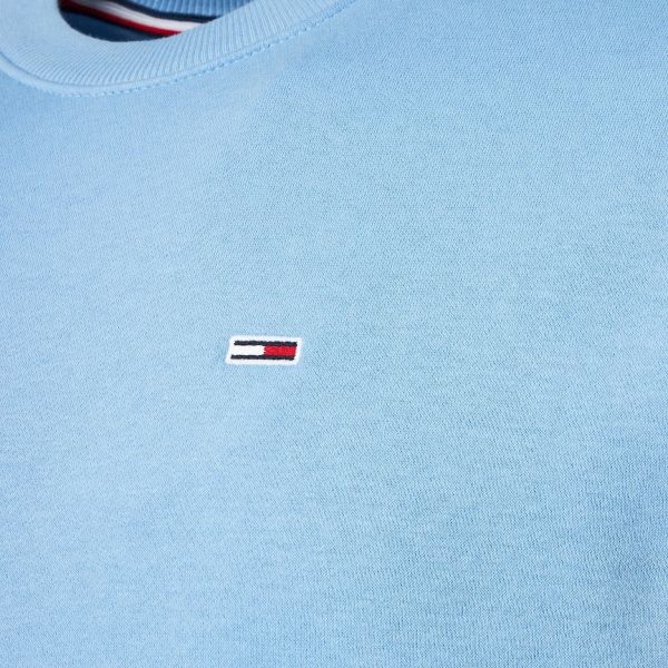 Tommy Jeans Flag Sweater Licht Blauw