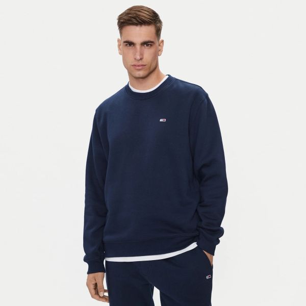 Tommy Jeans Flag Sweater Navy
