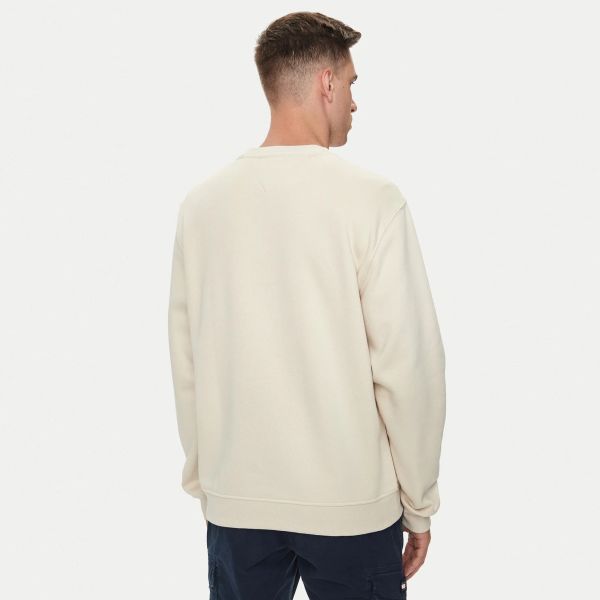 Tommy Jeans Flag Sweater Off White