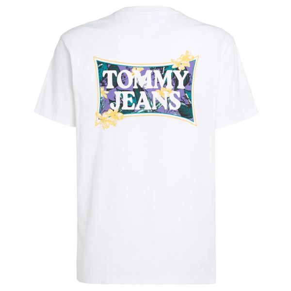 Tommy Jeans Flower Power T-shirt Wit