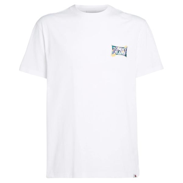 Tommy Jeans Flower Power T-shirt Wit