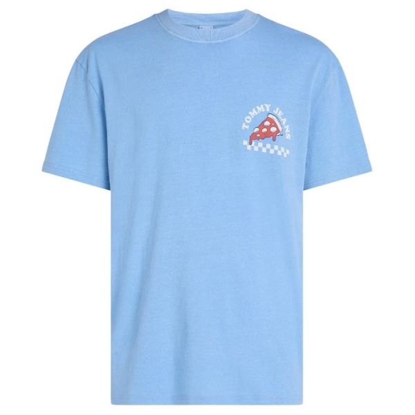 Tommy Jeans Fun Novelty 2 T-shirt Licht Blauw