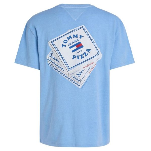 Tommy Jeans Fun Novelty 2 T-shirt Licht Blauw