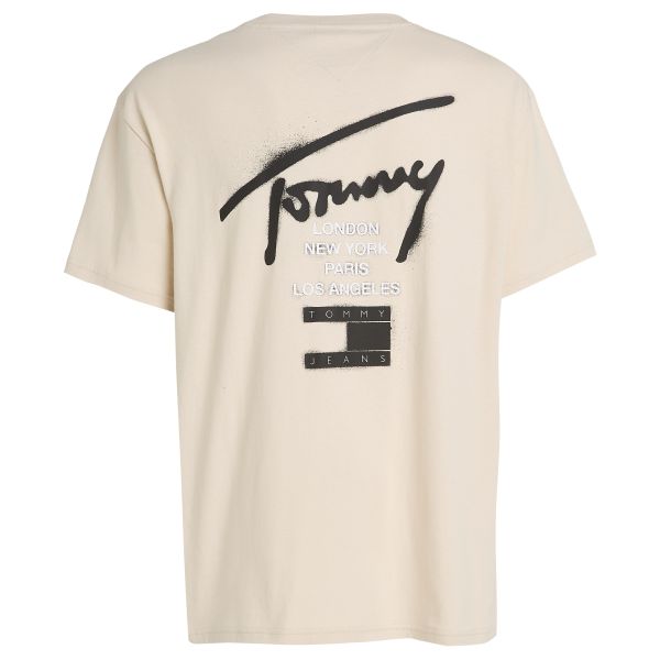 Tommy Jeans Graffiti Signature T-shirt Off White