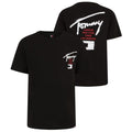 Tommy Jeans Graffiti Signature T-shirt Zwart
