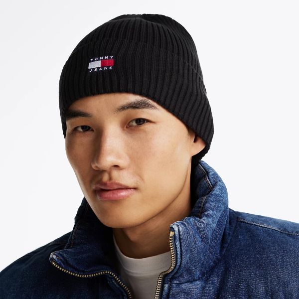Tommy Jeans Heritage Muts Zwart