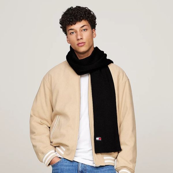 Tommy Jeans Heritage Sjaal Zwart