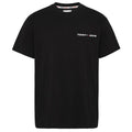 Tommy Jeans Linear Chest T-shirt Zwart