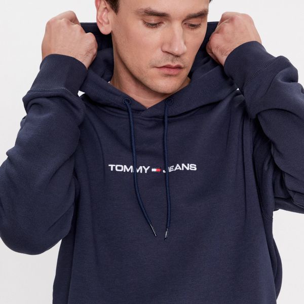 Tommy Jeans Linear Hoodie Navy