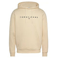 Tommy Jeans Linear Logo Hoodie Beige