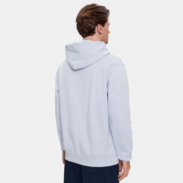 Tommy Jeans Linear Logo Hoodie Licht Blauw