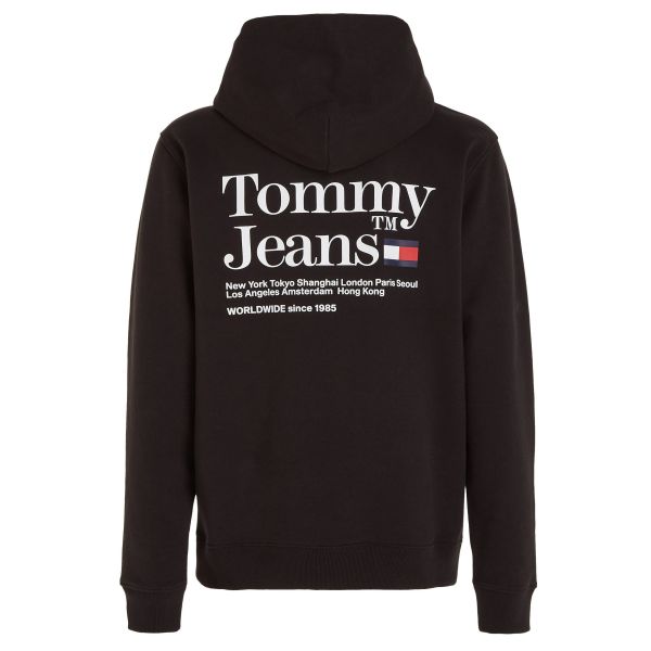Tommy Jeans Modern Tommy Hoodie Zwart