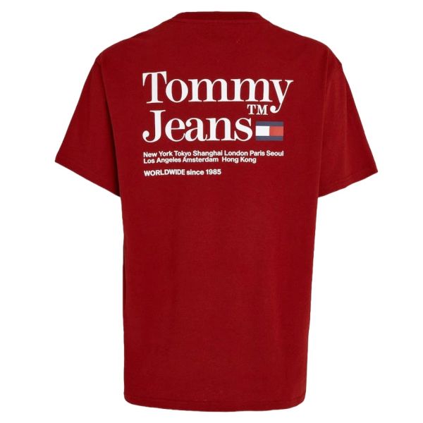 Tommy Jeans Modern Tommy T-shirt Rood