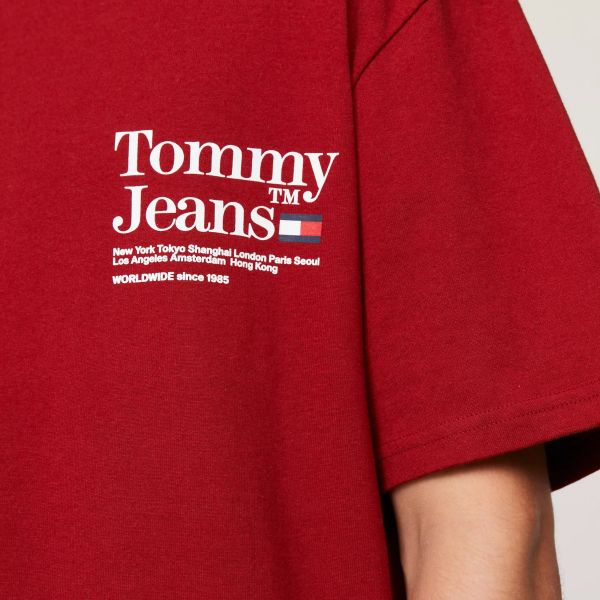 Tommy Jeans Modern Tommy T-shirt Rood