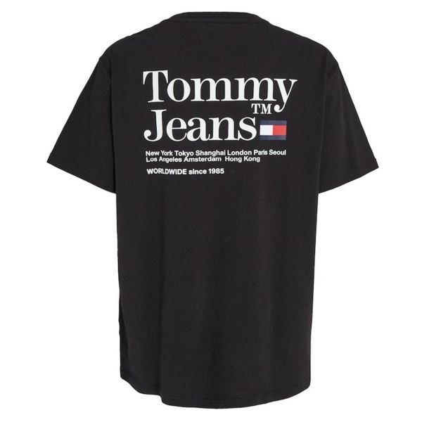 Tommy Jeans Modern Tommy T-shirt Zwart