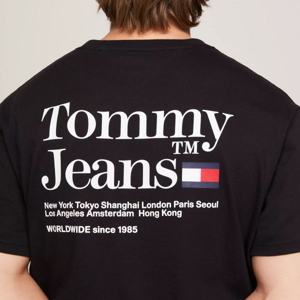 Tommy Jeans Modern Tommy T-shirt Zwart