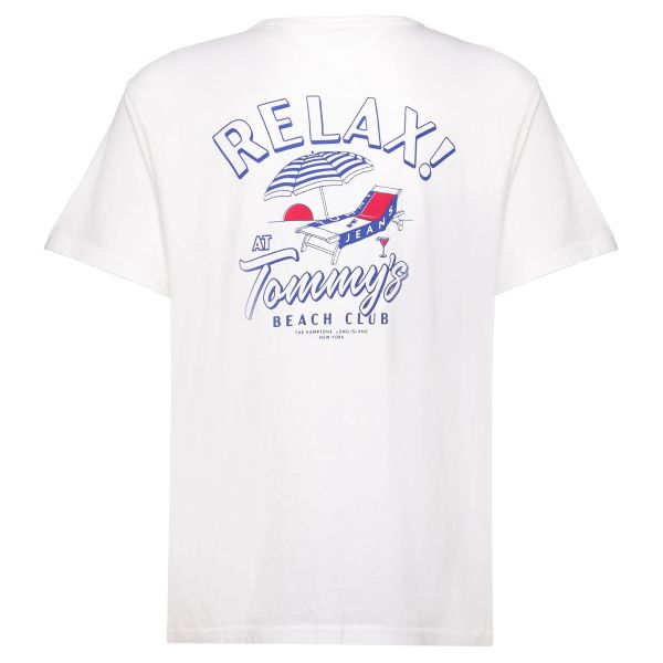 Tommy Jeans Novelty Graphic T-shirt Wit