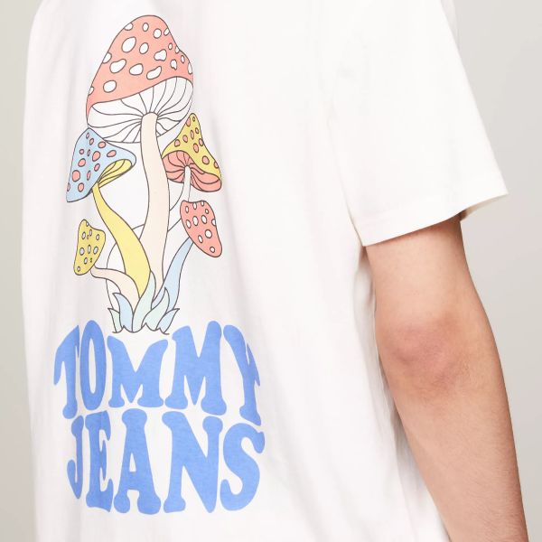 Tommy Jeans Novelty Graphic T-shirt Wit