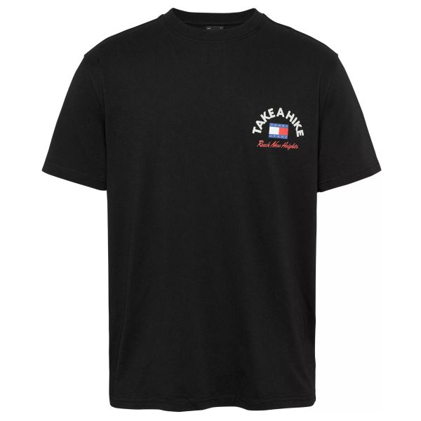 Tommy Jeans Outdoors Novelty T-shirt Zwart