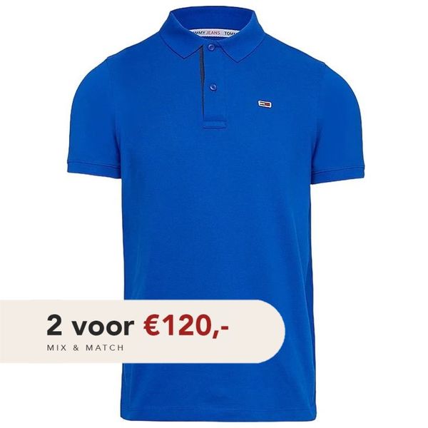 Tommy jeans Polo blauw