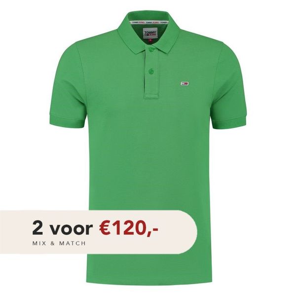 Tommy jeans Polo groen
