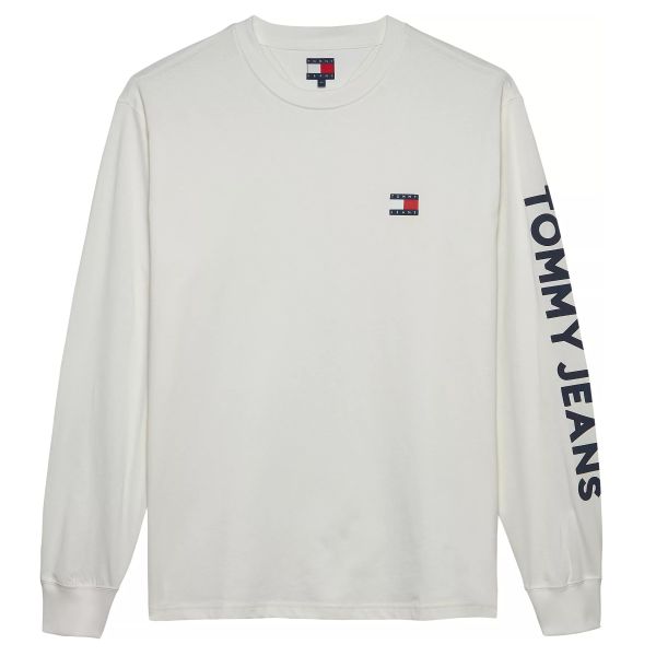Tommy Jeans Pop Colour Longsleeve T-shirt Wit